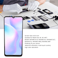 Miniatyrbild 5 av 8: Skärmersättning för Redmi 9A 9C 9C NFC 6,53 tum LCD-skärm pekskärmsmontering med reparationsverktygssats