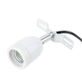 Miniatyrbillede 3 af 5: E27 drejelig reptil kæledyr klip varmelampe pære base fatning holder 300W 110-240V EU stik
