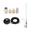 Miniatyrbilde 1 av 5: NL-770R Dual Band VHF/UHF 144/430MHz 3.0/5.5 dBi NL 770R Bilradio Mobil/Stasjonsantenne