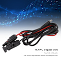 Miniatyrbild 8 av 8: Solpanelkontaktkit, MC4 till DC-adapter för universell kompatibilitet, 16AWG solkabel säkerställer pålitlig energiöverföring och systemflexibilitet