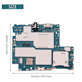 Miniatyrbild 2 av 5: WIFI Huvudkort PCB Kretskort Modul Kort Ersättning Moderkort för PlayStation PSV1000