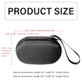 Miniatyrbild 6 av 6: Skyddande Organizer för True Wireless Hörlurar, Kompakt Lättviktigt Hårt Fodral, EVA-Material Reptålig och Vattenresistent Design