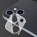 Miniatyrbild 4 av 4: iPhone 15,3D Linsskydd,Kameraskydd,Härdat Glas,Transparent