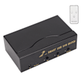 Miniatyrbild 4 av 5: 2 i 1 ut VGA KVM-switch 4 USB-port Multidator Monitor Mus Tangentbord Videodelning VGA-switch 100-240V