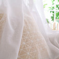 Miniatyrbild 3 av 8: Polyester fönstergardin Valances Voile sovrum vardagsrum inredning (blå)