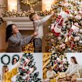 Miniatyrbild 4 av 8: Julstrumpor i Filt, Bra Kundservice, Hängande Julstrumpa Säkerställer Att Din Juldekor Inte Bara Är Funktionell Utan Också Trendig