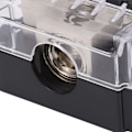Miniatyrbillede 4 af 8: Strømfordelingsblok 0 Gauge til 4 Gauge Jordledning Splitter Audio Distributør til Biler Både