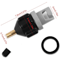 Miniatyrbild 4 av 5: Portabel och lätt att förvara universaladapter för uppblåsbara leksaker, kompatibilitet, snabb uppblåsning och högtrycksbeständighet, multifunktionell