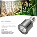 Miniatyrbillede 8 af 8: Reptilvarmelampepære UVA UVB LED 3 i 1 Erstatningsreptilsolariumspære til skildpadder Firben 220V ND-30 5.0