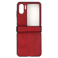Miniatyrbilde 1 av 5: Etui for Oppo Find N2 Flip syntetisk skinn ultra tynn støtsikker telefonbeskyttende deksel for Oppo Find N2 Flip