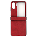 Miniatyrbillede 1 af 5: Etui til Oppo Find N2 Flip Syntetisk Læder Ultra Tyndt Stødsikkert Telefonbeskyttende Cover til Oppo Find N2 Flip