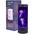 Miniatyrbillede 2 af 2: LED Jellyfish Lampe LED Lava Lampe Humør Natlys Gave til Mænd Kvinder Hjemmekontor Dekoration