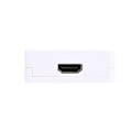 Miniatyrbilde 4 av 5: Mini HDMI til VGA HDMI 2 VGA-konverter med USB-kabel 1080P adapterkonverter
