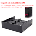 Pikkukuva 3 / 5: OImaster 2.5\" / 3.5\" HDD / SSD - 5.25\" levykeasema-adapteri