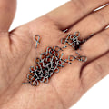 Miniatyrbillede 2 af 5: Knude-fri hurtig snap fluefiskeri snap ingen knude snaps hurtig skift forbindelse snap til fluer krog & lokkemad sort farve pakke med 100