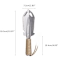 Miniatyrbild 6 av 8: Vandringsspade för Backpacking, Titankonstruktion med Ergonomiskt Grepp