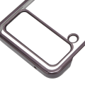 Miniatyrbilde 3 av 5: Foldbar Telefondeksel Støtsikkert Elektroplettering PC Klar Bakside Mote for Samsung Galaxy Z Flip 3