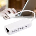 Miniatyrbillede 5 af 5: USB2.0 Ethernet-adapter RJ45 Hvid ABS RTL8152B Chip Computer Ekstern Netværkskort
