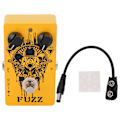 Miniatyrbilde 2 av 8: Fuzz-effektpedal Elektrisk gitar Fuzzy Bear Helt metallskall Musikktilbehør