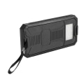 Miniatyrbild 5 av 5: Bärbar 20000mAh Snabbladdning Dubbel USB Polar Powerbank Fodral DIY Kit Svart