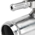 Miniatyrbild 3 av 8: Inline kylare slang påfyllningshals med 16PSI lock 32mm 1‑1/4in OD T6061 aluminium polerad yta för bilar