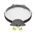 Miniatyrbillede 3 af 5: LED Dyrehovedlampe 2 tilstande Sød Letvægts Børne Hovedlys f