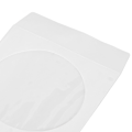 Pikkukuva 3 / 5: 100 kpl CD-koteloita 4,9 tuuman leveä läpinäkyvä ikkuna pölytiivis paksu uudelleenkäytettävä CD-kirjekuori 12 cm:n 4,7 tuuman DVD-levyille