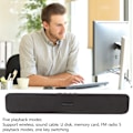 Pikkukuva 7 / 8: Langaton Bluetooth-soundbar 5 toistotilaa Melunvaimennus Surround-ääni 1200mAh Bluetooth 5.0 Bar-kaiutin