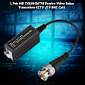Miniatyrbild 5 av 5: 1 par HD CVI/AHD/TVI passiv transceiveradapter sändare video Balun CCTV UTP BNC Cat5