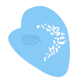 Pikkukuva 1 / 6: 7styles/set Uudelleenkäytettävä kasvomaalaus Stencil Body Painting Template Flower Butterfly Facial Design