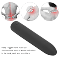Miniatyrbild 7 av 8: Handhållen massagepistol Triggerpunktmassage Muskelavslappning Vibrationsmassagepistol Svart