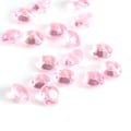 Miniatyrbild 2 av 2: 1000 st/påse 4 mm genomskinliga akryl pärlor vasfyllning bröllopsfest dekoration DIY tillbehör rosa