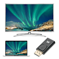 Miniatyrbilde 5 av 5: 2 stk 4Kx2K Displayport hann til HDMI hunn adapterkonverter for HDTV PC-datamaskin