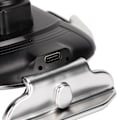 Miniatyrbilde 5 av 8: 15W trådløs billader QI hurtiglading smart sensing 360° rotasjon biltelefonholderfeste med 3 magnetiske hoder sølv sølv