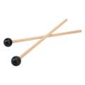Pikkukuva 2 / 8: 1 Pari Kieli Rumpu Mallet Stick Rumpukapula Instrumentti Lisävaruste Setti Kit Soittaminen