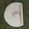 Miniatyrbilde 1 av 2: Oversized strandhatter i strå for kvinner - Floppy stråsolhatt - Bredbremmet stråhatt for kvinner - Pakkbar strandhatt for solbeskyttelse