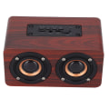 Pikkukuva 2 / 5: Puinen Bluetooth-kaiutin Retro Langaton Subwoofer AUX-stereokaiutin Kotiin Tablettiin