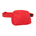 Miniatyrbild 2 av 5: Nylon Fanny Pack med dragkedjefickor Justerbart bälte Vattentät Fashion midjeväska för kvinnor Vuxna