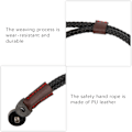 Pikkukuva 5 / 8: SUNNYLIFE PU Nahkainen Turvallisuusrannehihna Lanyard Rannehihna Lisävarusteet Insta360 ONE X2:lle
