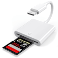 Miniatyrbild 3 av 7: Mfi-certifierad Lightning till SD-kort Kamera Reader, Åtelkameravisare med Formatteringsstöd, Höghastighetsöverföring och Plug and Play-funktionalitet,