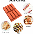 Miniatyrbild 4 av 5: Gourmet Creation Helper, Silikonform Livsmedelsgodkänd Silikon Flexibel Extraktion Enkel Frigöring Non-Stick Yta Värmebeständig för Ugn Mikrovågssäker,