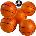 Miniatyrbild 3 av 5: Miniatyr Basketboll i Skum för Inom- och Utomhuslek, Autentisk Realistisk Design, Högkvalitativt PU-material, Stressreducerande Leksak, Bedårande Design med Enkelt Grepp