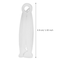Miniatyrbild 1 av 2: Hemostatiska material för födsel för smågrisar, engångs navelsträngsklämma, 100 st/förpackning, plastmaterial, halkfri sågtand, lätt att applicera