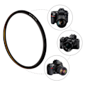 Miniatyrbillede 1 af 8: Soft Diffusion 1/4 Filter Mist Dreamy Cinematic Effect Filter Matte Frosted Optical Glass Filter til DSLR-kamera Mikroobjektiv 82mm