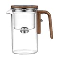 GETIT 600ml Tekanna Separation Glas Tekanna Tekanna Med Infuser Glas Tekanna Med Sil