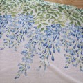 Miniatyrbild 5 av 8: Polyester fönstergardin Valances Voile sovrum vardagsrum inredning (blå)