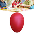 Miniatyrbilde 1 av 8: Egg Shaker i lyse farger - Pedagogisk fyllbar plast egg perkusjonsinstrument leketøy for hjem, reise, barnehage - Rød