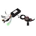 Miniatyrbild 7 av 8: Elektrisk Cykelkontroller med Sinusvåg Tri Mode, 24V-48V Spänningskompatibilitet, Intelligent Display för Detaljerad Information, Lampfunktionalitet
