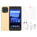 Miniatyrbillede 1 af 5: Låst op mobiltelefon 5,0 tommer IPS HD 3G 4 GB RAM 32 GB ROM Ansigtsgenkendelse Dual Card Dual Standby Smartphone til Android 10 100 til 240V Golden