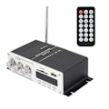 Miniatyrbillede 2 af 2: Bluetooth A7 Digital Lydhøjttaler Strømforstærker FM med Fjernbetjening/USB/MP3